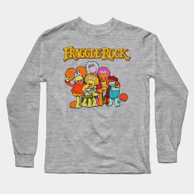 Vintage Fraggle Rock Long Sleeve T-Shirt by OniSide